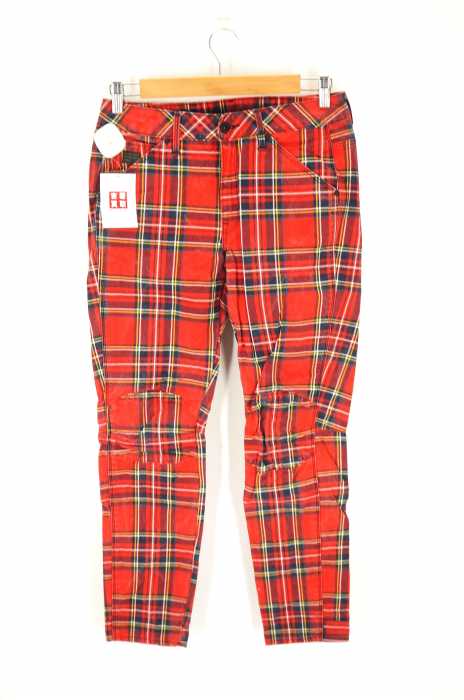 G-STAR RAW （ジースターロー） 3D MID BOYRIEND COJ チェック柄パンツ レディース パンツ