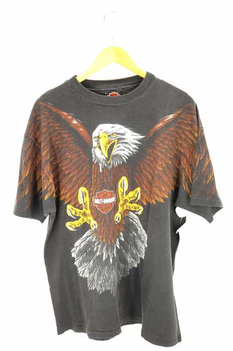 HARLEY DAVIDSON （ハーレーダヴィットソン） 90S イーグルプリントTシャツ メンズ トップス