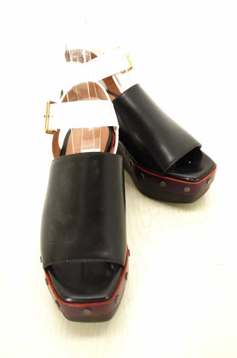 MARNI(マルニ) レザーストラップサンダル レディース シューズ