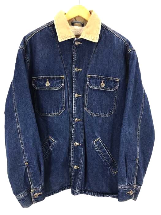 GAP BLUE JEANS（ギャップブルージーンズ） コーデュロイ切替 裏ボアデニムジャケット メンズ アウター
