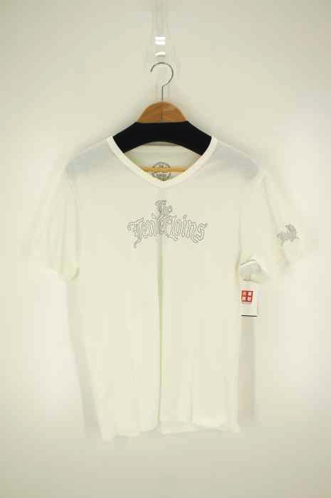 TENDERLOIN(テンダーロイン) THE BLACK SENSE FESTIBAL VネックTシャツ メンズ トップス