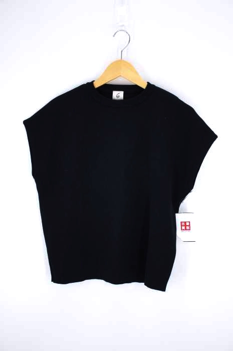 6（ROKU） BEAUTY＆YOUTH UNITED ARROWS（ロクビューティーアンドユースユナイテッドアローズ） NO SLEEVE KNIT レディース トップス