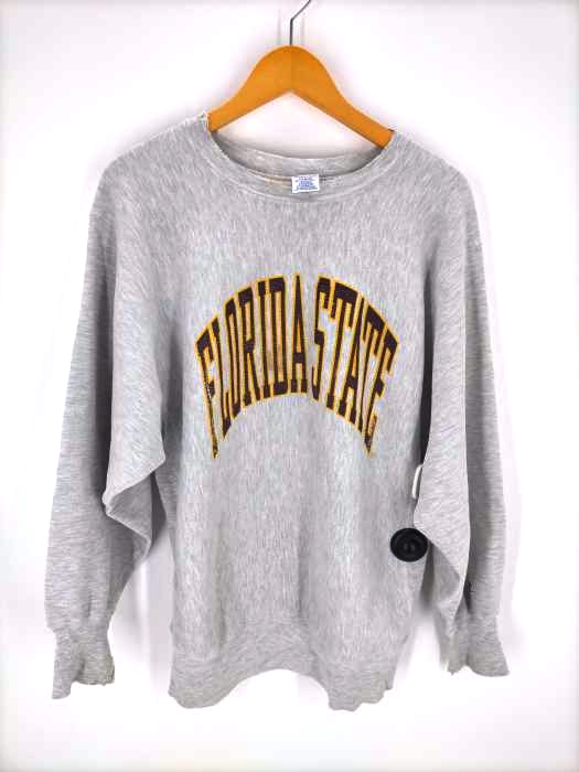 Champion（チャンピオン） 90S 刺繍タグ REVERSE WEAVE FLORIDA STATE カレッジラバープリントスウェット メンズ トップス