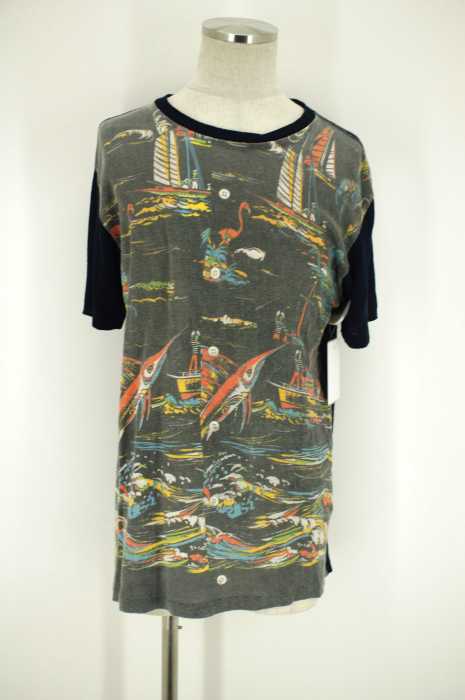 FilMelange （フィルメランジェ） STANLEY ヘンプニットTシャツ メンズ トップス