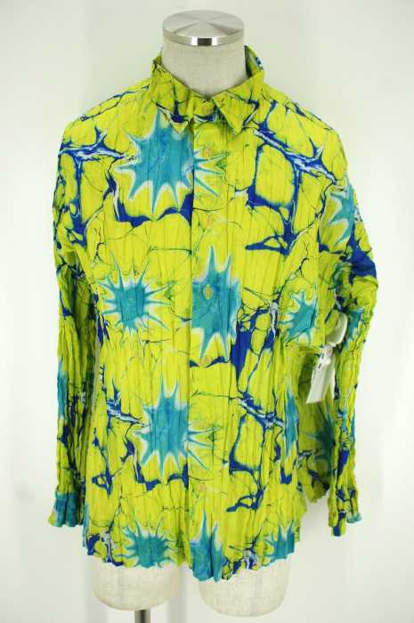 ISSEY MIYAKE MEN（イッセイミヤケメン） 16SS 総柄プリーツシャツ メンズ トップス
