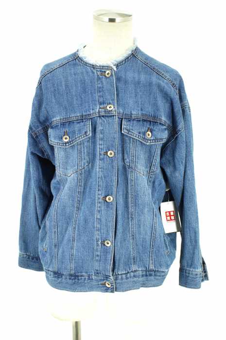 w closet WEARS INC. （ダブルクローゼットウェアーズインク） カットオフデニムジャケット レディース アウター