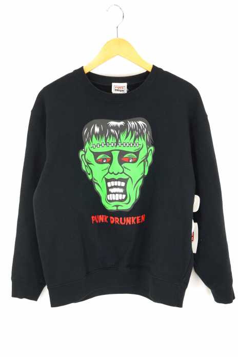 PUNK DRUNKERS（パンクドランカーズ） フランケンあいつトレーナー メンズ トップス