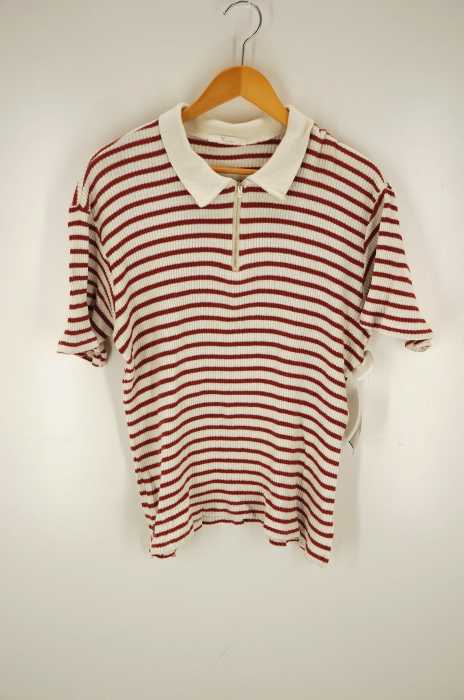 Y's for men（ワイズフォーメン） 80S 初期タグ ハーフジップボーダーポロシャツ メンズ トップス