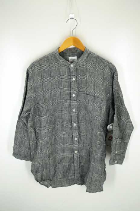 URBAN RESEARCH DOORS (アーバンリサーチドアーズ) 19SS リネンバンドカラー8/Sシャツ メンズ トップス
