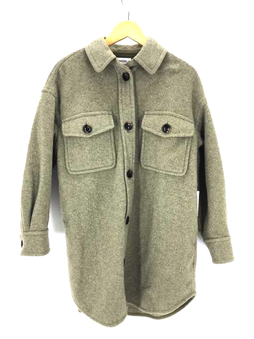Snidel スナイデル ウールシャツジャケット レディース アウター ブランド古着買取販売バズストア