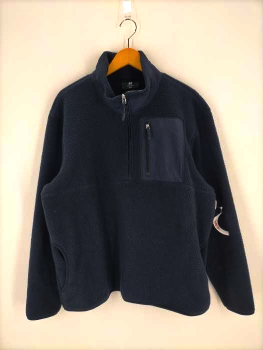 H&M（エイチアンドエム） ハーフジップフリース メンズ アウター