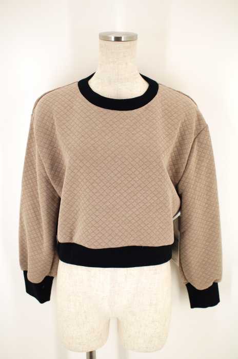 PLAIN CLOTHING （プレーンクロージング） ショート丈キルティングトップス レディース トップス