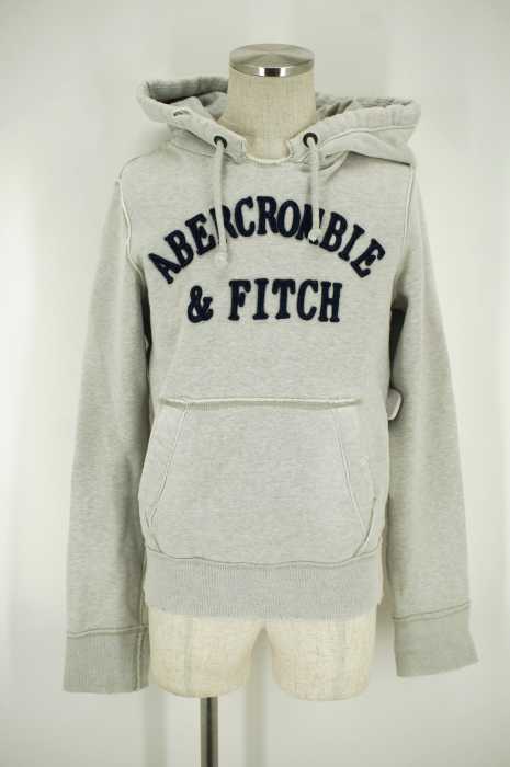 Abercrombie & Fitch (アバクロンビーアンドフィッチ) 刺繍ワッペンパーカー メンズ トップス