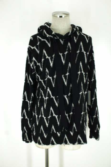 SHAREEF(シャリーフ) PILE JQ PARKA 総柄パイルパーカー メンズ トップス