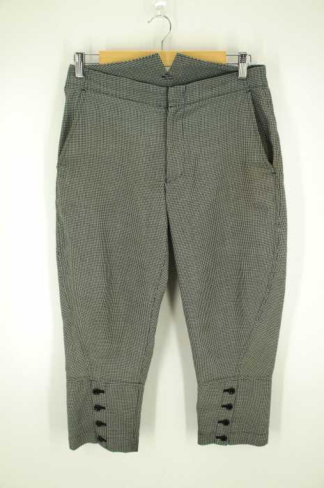 BLACK COMME des GARCONS (ブラックコムデギャルソン) AD2011 千鳥格子柄ジョッパーズパンツ レディース パンツ
