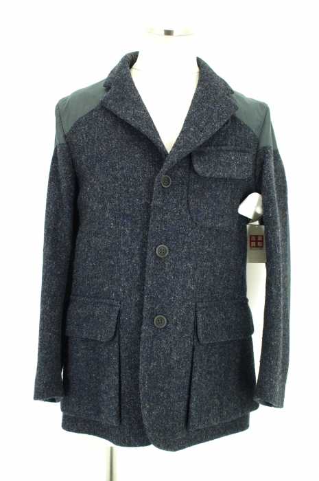 NIGEL CABOURN (ナイジェルケーボン ) 切替ウールテーラードジャケット メンズ アウター