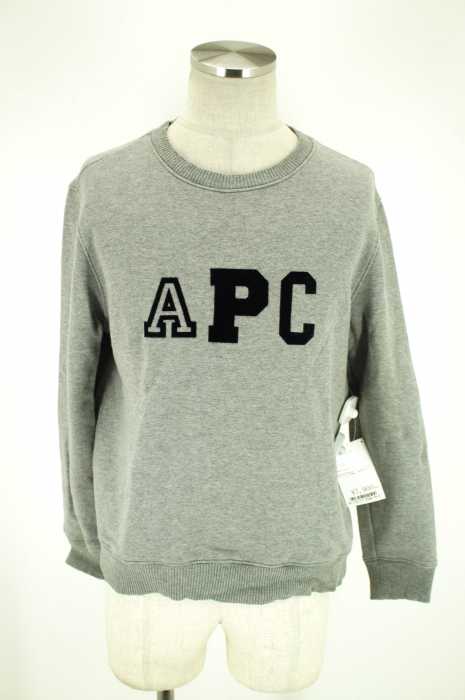 A.P.C. （アー・ペー・セー） 16AWフロッキーロゴスウェットトップス メンズ トップス