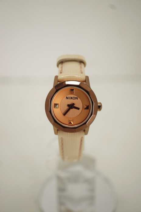 NIXON （ニクソン） MINI B レザーベルト腕時計 レディース 腕時計