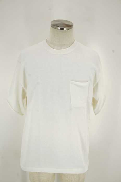 UNITED ARROWS green label relaxing （ユナイテッドアローズグリーンレーベルリラクシング） ポケット半袖ニットTシャツ メンズ トップス