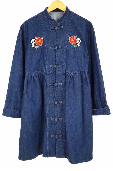 Candy Stripper （キャンディストリッパー） ANARCHY PEPE DENIM CHINA ONEPIECE レディース ワンピース