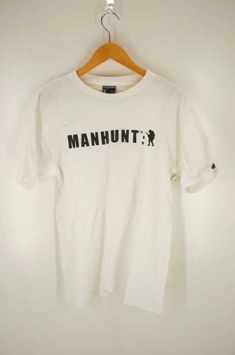 A BATHING APE (アベイシングエイプ) MANHUNTプリントTシャツ メンズ トップス