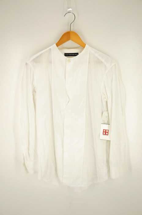 ISSEY MIYAKE（イッセイミヤケ） 16AW  ノーカラー比翼シャツ メンズ トップス