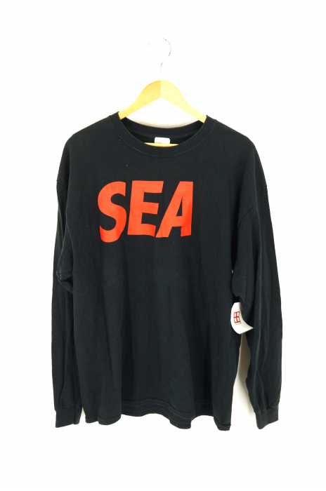 WIND AND SEA（ウィンダンシー） 18SS  ロゴプリントTシャツ メンズ トップス