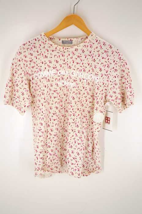 COMME des GARCONS HOMME （コムデギャルソンオム） 00S　総柄ロゴプリント半袖Tシャツ メンズ トップス