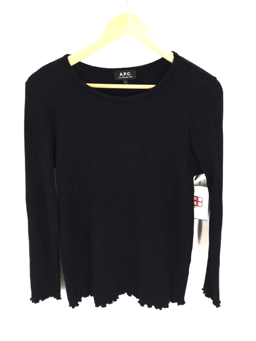 A.P.C.（アーペーセー） フリルロングカットソー レディース トップス