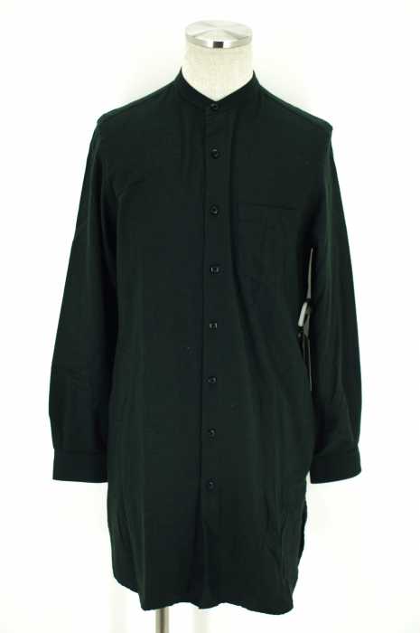 HARE (ハレ) ノーカラーロングシャツ メンズ トップス