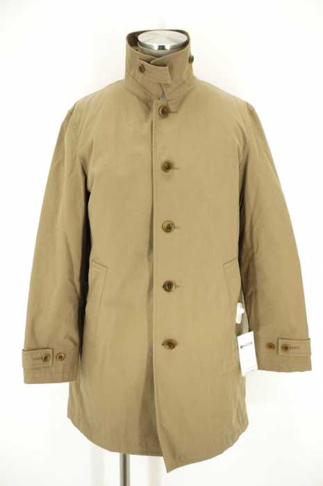 MHL. (エムエイチエル) 16AW FINE TOUGH POPLIN ライナー付ステンカラーコート メンズ アウター