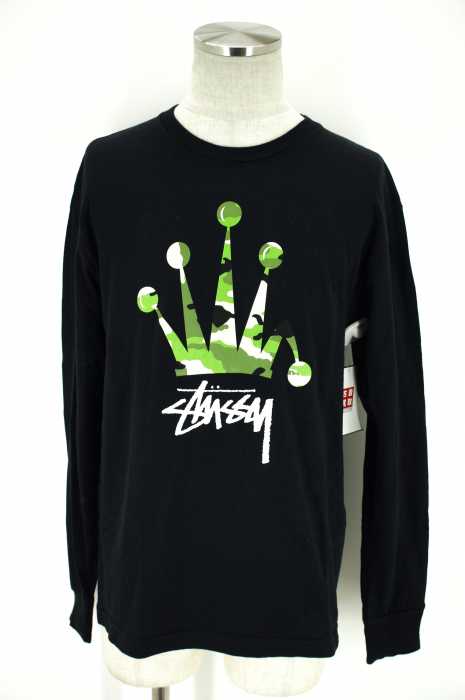STUSSY （ステューシー） プリント長袖Tシャツ メンズ トップス