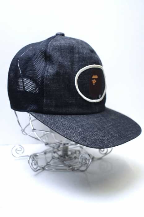 A BATHING APE (アベイシングエイプ) メッシュキャップ メンズ 帽子