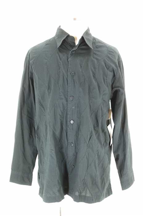 ISSEY MIYAKE MEN (イッセイミヤケメン) フロントウェーブステッチシャツ メンズ トップス