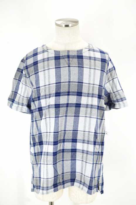 CURLY (カーリー) チェック柄Tシャツ メンズ トップス