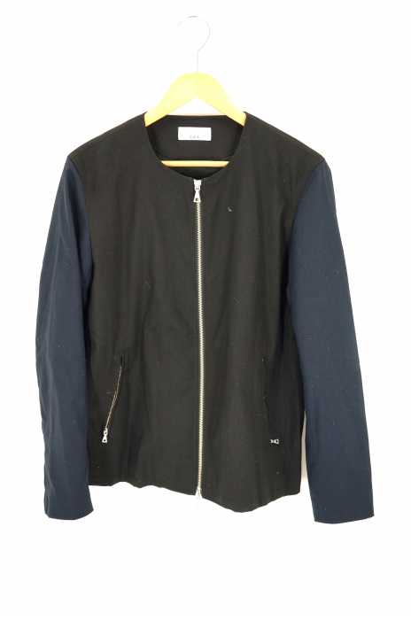 ルイス Lui's ノーカラージャケット Mサイズ Lui's ルイス ノーカラー