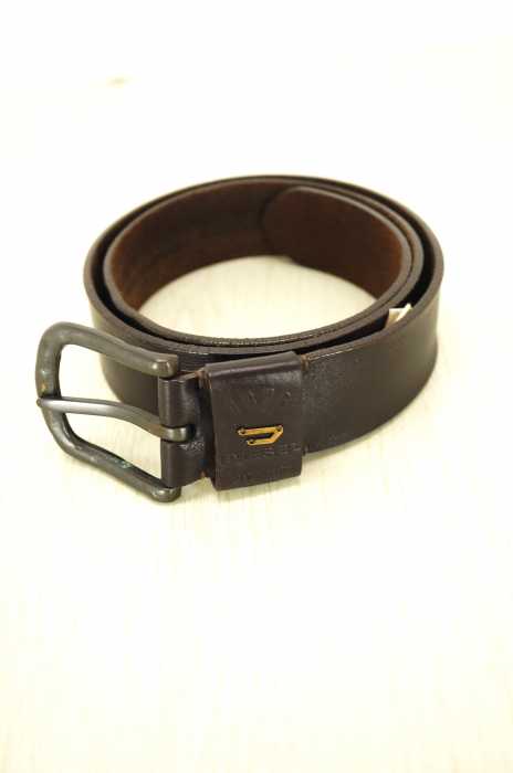 DIESEL （ディーゼル） カウレザーベルト メンズ ファッション雑貨