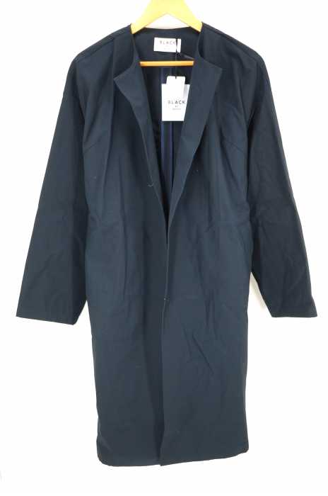 BLACK by moussy(ブラックバイマウジー) no collar plain trench レディース アウター