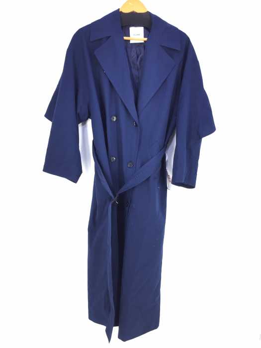 CLANE （クラネ） 19SS  BACK FRILL TRENCH COAT バックフリルトレンチコート レディース アウター
