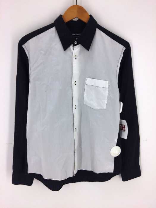 COMME des GARCONS HOMME DEUX（コムデギャルソンオムドゥ） AD2011フロント切替長袖シャツ メンズ トップス
