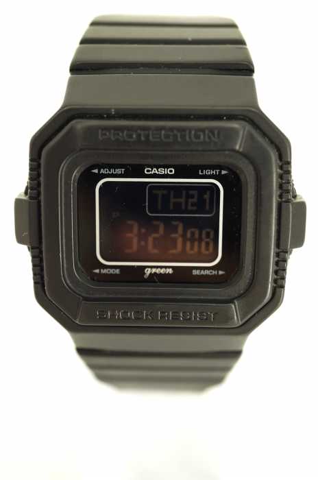 G-SHOCK×green (ジーショック × グリーン) GMN-550GR デジタルウォッチ メンズ ファッション雑貨