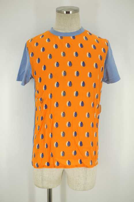 CARVEN (カルヴェン) 切替プリントカットソー メンズ トップス