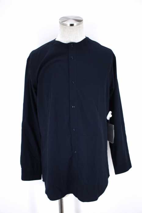 417 by EDIFICE (フォーワンセブンバイエディフィス) 16SS スタンドカラーシャツ メンズ トップス