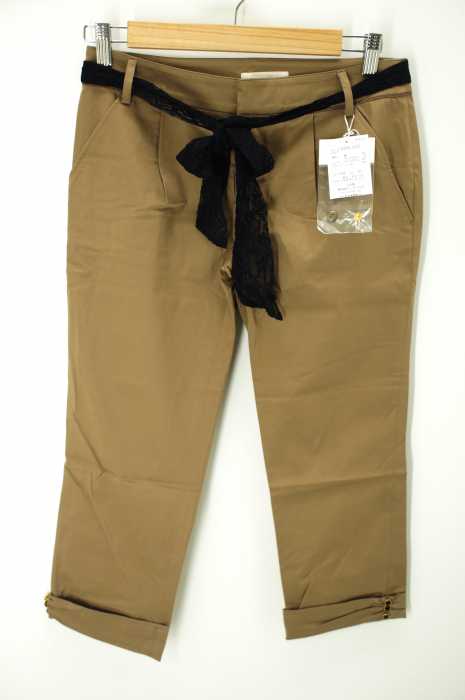 LAISSE PASSE (レッセパッセ) レースベルトパンツ レディース パンツ