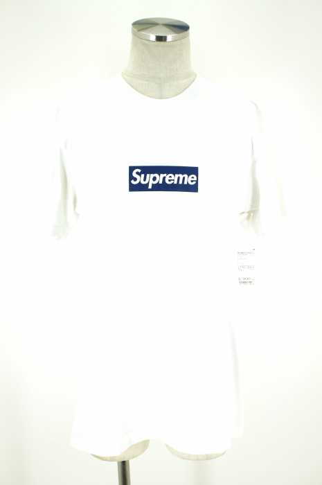 Supreme×NEW YORK YANKEES×47 Brand（シュプリーム×ニューヨークヤンキース×フォーティーセブンブランド） 15SS Box Logo Tee ボックスロゴTシャツ メンズ トップス