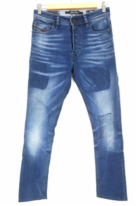 DIESEL D.N.A（ディーゼル ディーエヌエー） TEPPHAR 加工デニムパンツ メンズ パンツ