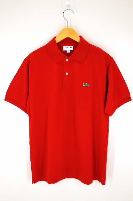 LACOSTE (ラコステ) ワニ刺繍半袖ポロシャツ メンズ トップス