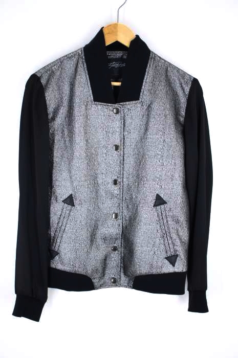 Stussy（ステューシー） 素材切替 スタジャン レディース アウター