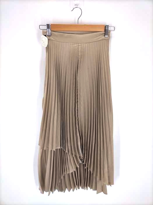 moussy（マウジー） ASYMMETRY PLEATS SKIRT レディース スカート