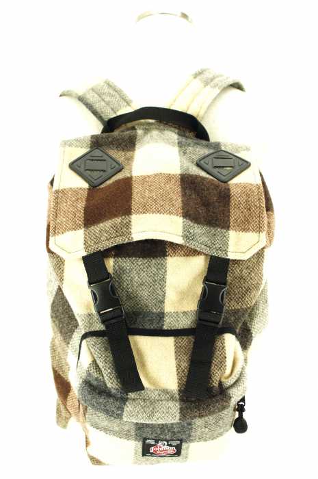 Johnson Woolen Mills（ジョンソンウーレンミルズ） チェック柄バックパック メンズ バッグ